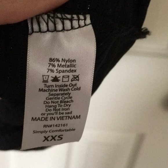 LulaRoe XXS Irma: Elegant Black& Gold - Picture 4 of 4